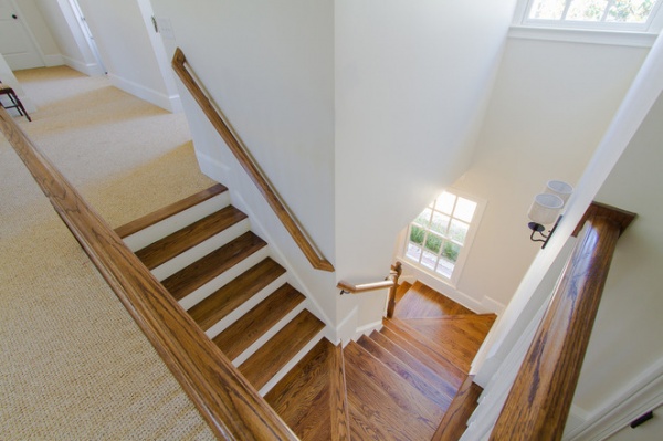 Traditional Staircase by Abbey Construction Company, Inc.