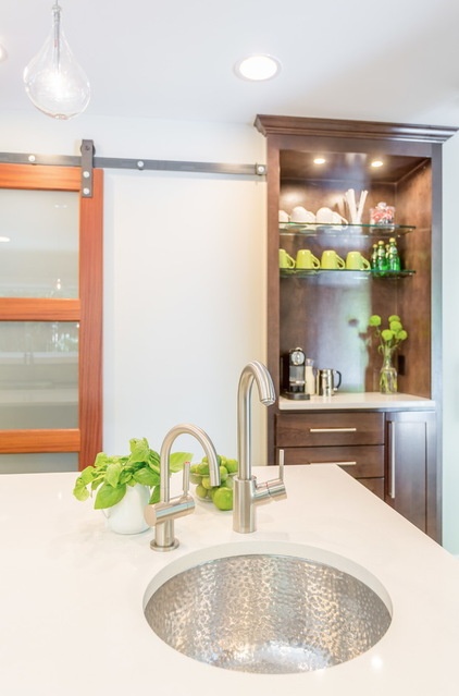 Kitchen of the Week: Taking Over a Hallway to Add Needed Space