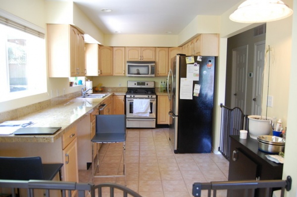 Kitchen of the Week: Taking Over a Hallway to Add Needed Space