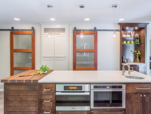 Kitchen of the Week: Taking Over a Hallway to Add Needed Space