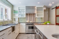 Kitchen of the Week: Taking Over a Hallway to Add Needed Space