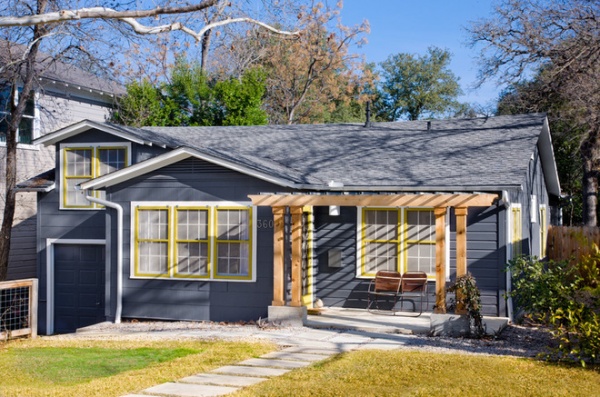 Transitional Exterior by Texas Construction Company