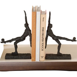 Transitional Bookends by Bliss Home & Design