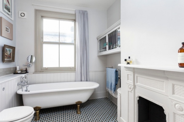 Transitional Bathroom by Chris Snook