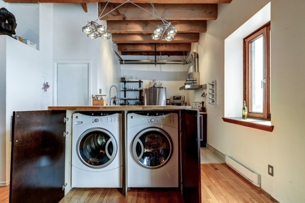 A Kitchen Laundry Cabinet Full of Surprises