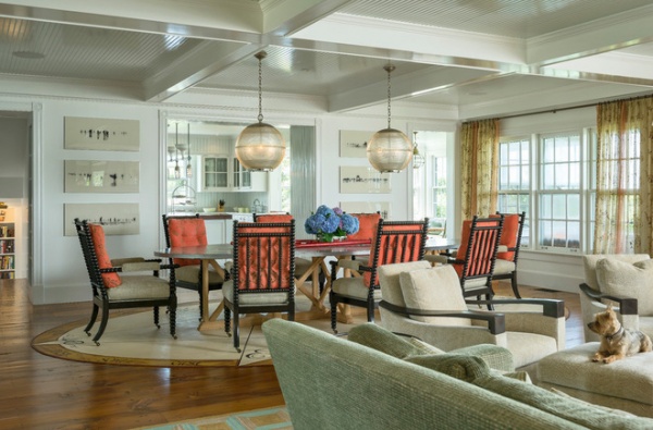 Beach Style Dining Room by Stedila Design