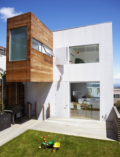 Contemporary Exterior by Blue Truck Studio