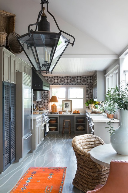 Farmhouse Kitchen by Catherine Macfee Interior Design