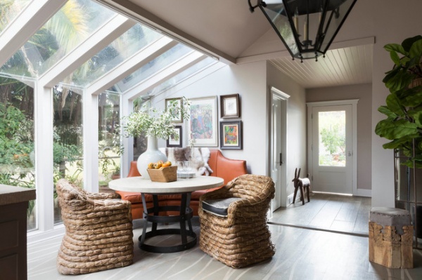 Farmhouse Dining Room by Catherine Macfee Interior Design