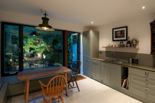 Contemporary Kitchen by Jeff Kahane + Associates