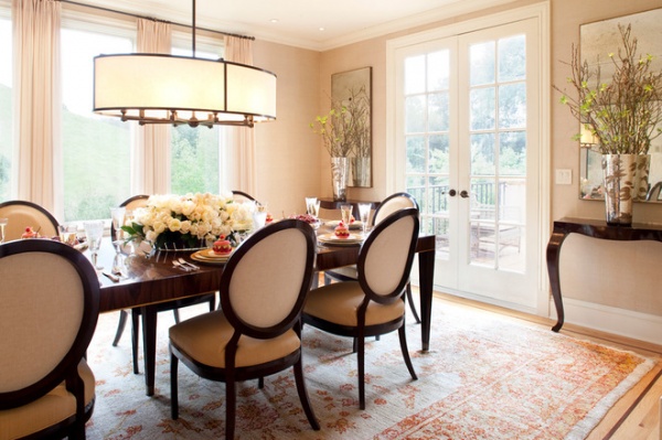 Traditional Dining Room by Michael Merrill Design Studio, Inc