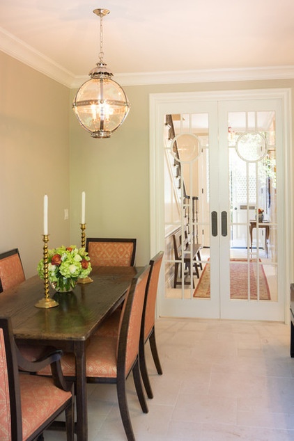 Traditional Dining Room by Charmean Neithart Interiors, LLC.