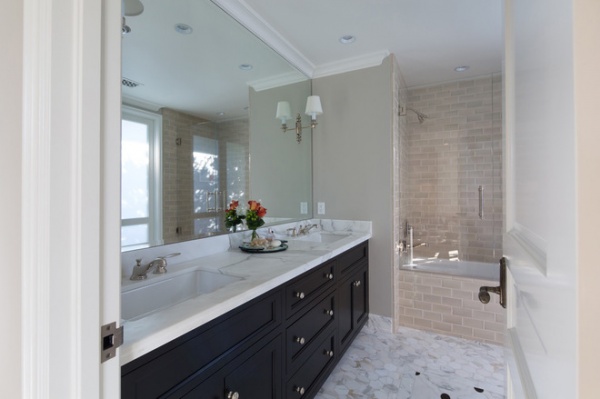 Traditional Bathroom by Charmean Neithart Interiors, LLC.