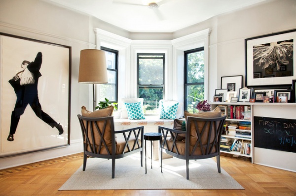 Contemporary Family Room by Fox Force Five Construction