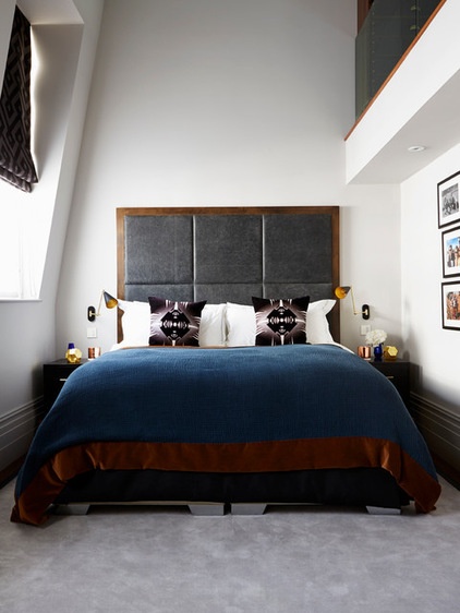 Contemporary Bedroom by Violet & George