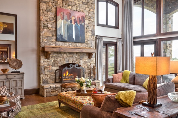 Houzz Tour: Roughing Up a Fancy Mountain Home