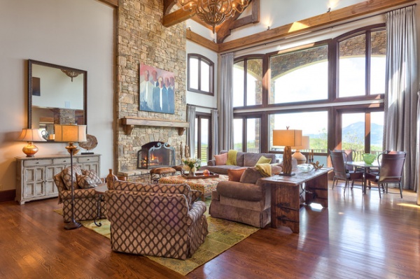 Houzz Tour: Roughing Up a Fancy Mountain Home