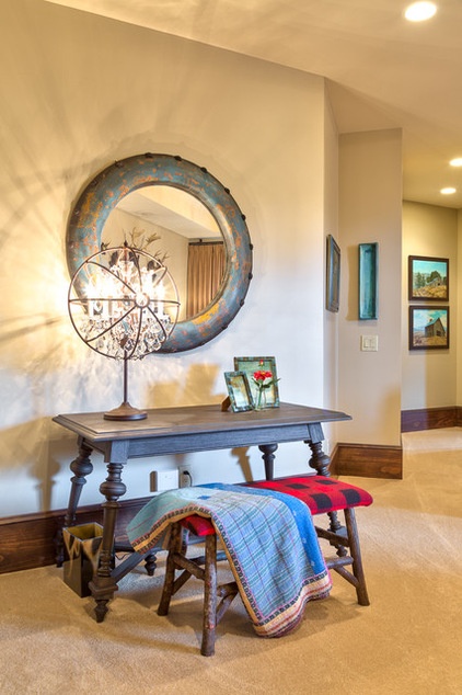 Rustic Bedroom by Dianne Davant and Associates