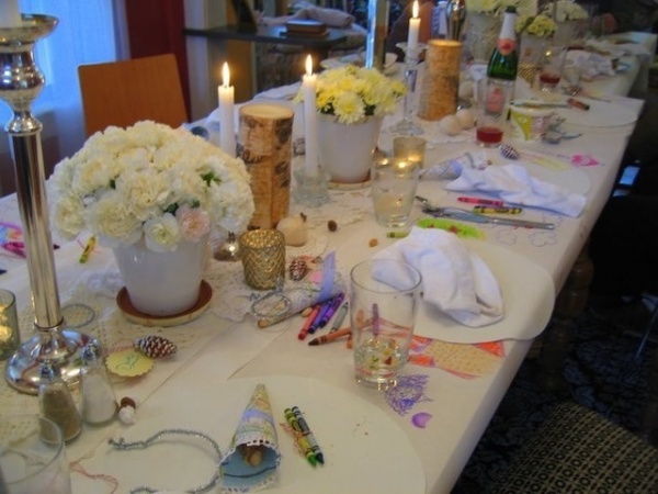 Traditional Dining Room Thanksgiving Tablescape