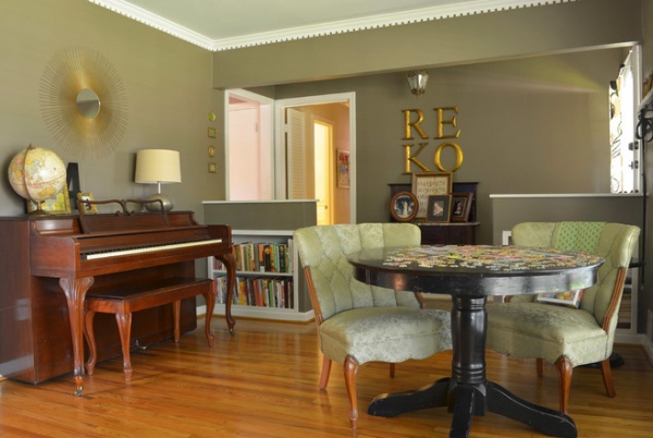 Traditional Family Room by Sarah Greenman