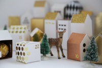 Make Your Own Mini Advent Village