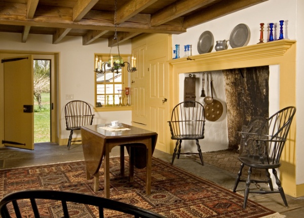 Farmhouse Dining Room by Fredendall Building Company