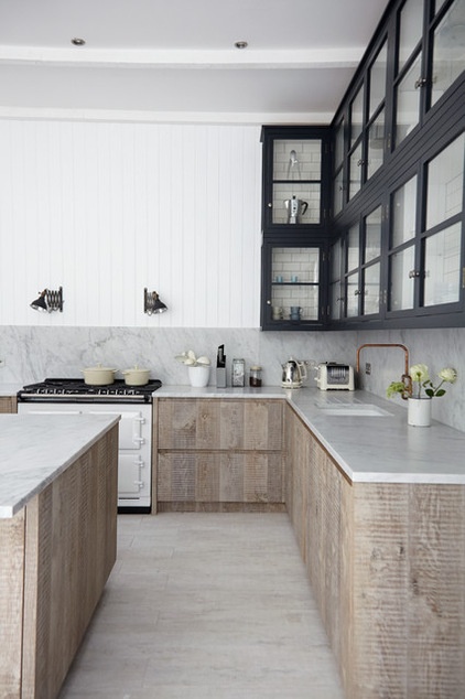 Transitional Kitchen by Blakes London