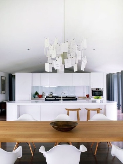 Houzz Tour:  Stylish Farmhouse Addition Keeps a Low Profile