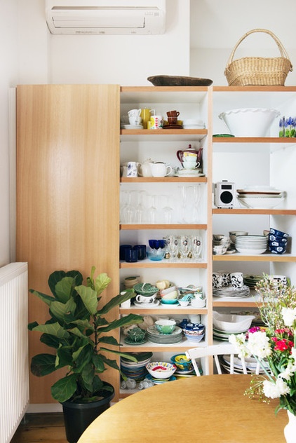 Eclectic Kitchen by Nest Architects