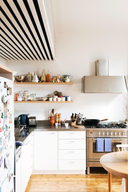 Eclectic Kitchen by Nest Architects