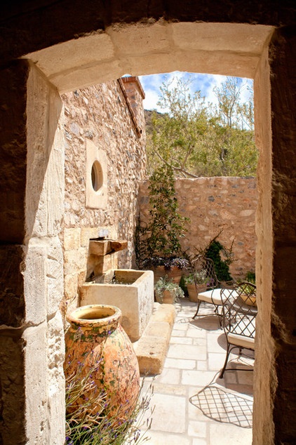 Rustic Patio by Don Ziebell