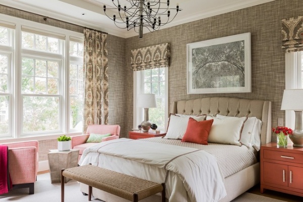 Transitional Bedroom by Terrat Elms Interior Design