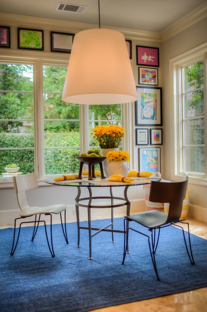 Modern Dining Room by Janet Gust Design Group