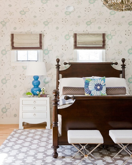 Transitional Bedroom by Rachel Reider Interiors