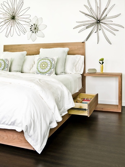 Contemporary Bedroom by Mark Hickman Homes