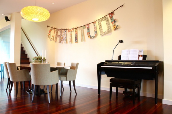 Contemporary Dining Room by Shannon Malone