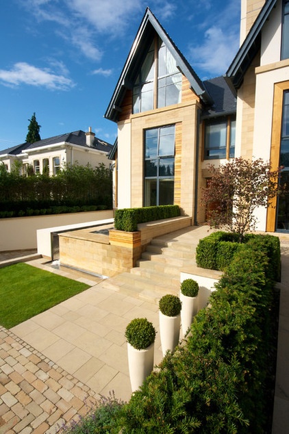 Contemporary Exterior by Barnes Walker Ltd - Landscape Architects