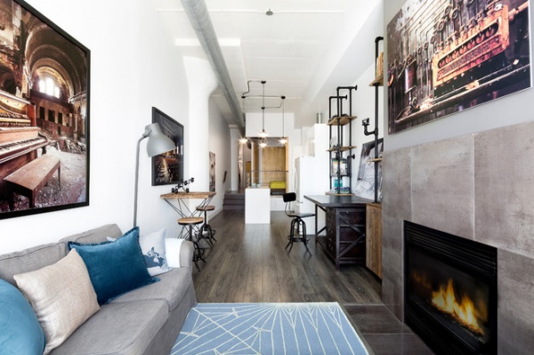 Houzz Tour: Toronto Loft Gets an Industrial Style Overhaul