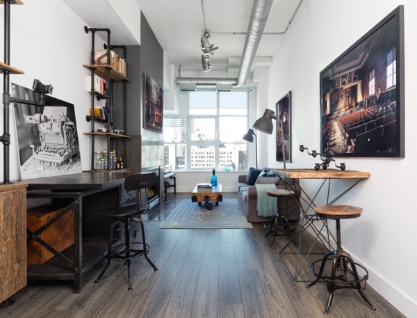 Houzz Tour: Toronto Loft Gets an Industrial Style Overhaul