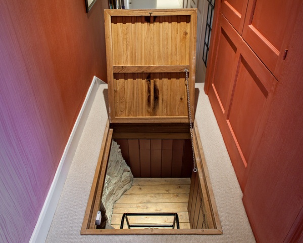 Traditional Wine Cellar by Maxwell & Company Architects