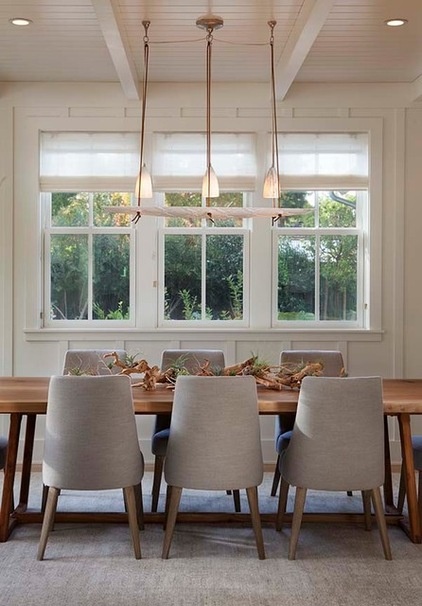 Farmhouse Dining Room by Modern Organic Interiors