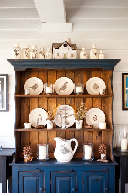 Farmhouse Dining Room by Tess Fine