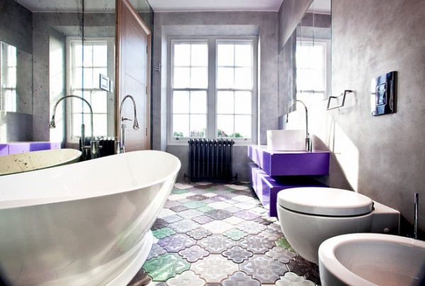 Contemporary Bathroom by Roselind Wilson Design