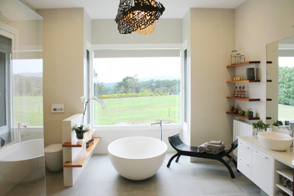 Contemporary Bathroom by Jasmine McClelland Design