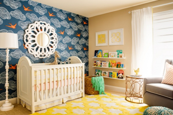 Transitional Nursery by J & J Design Group, LLC.