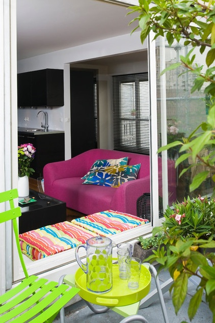 Houzz Tour: Parisian Flat’s Redo Revolves Around a Terrace View