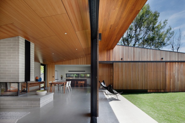 Contemporary Living Room by Bower Architecture