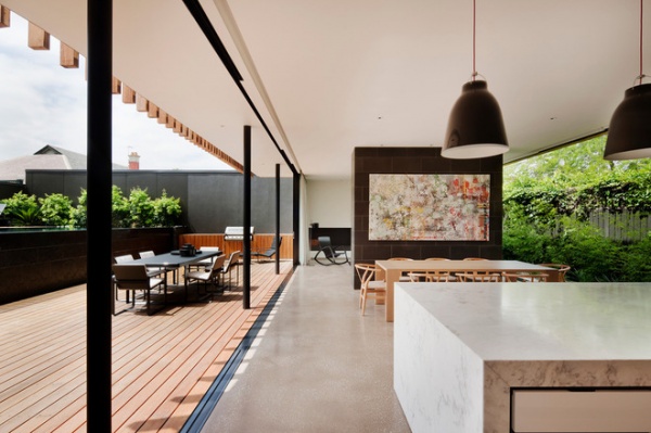 Contemporary Dining Room by Matt Gibson Architecture + Design