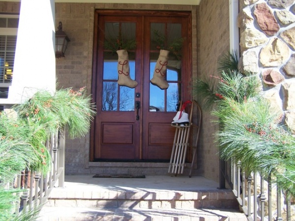 Exterior Christmas Front Door