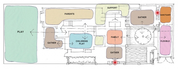 Traditional Floor Plan by Studio 53